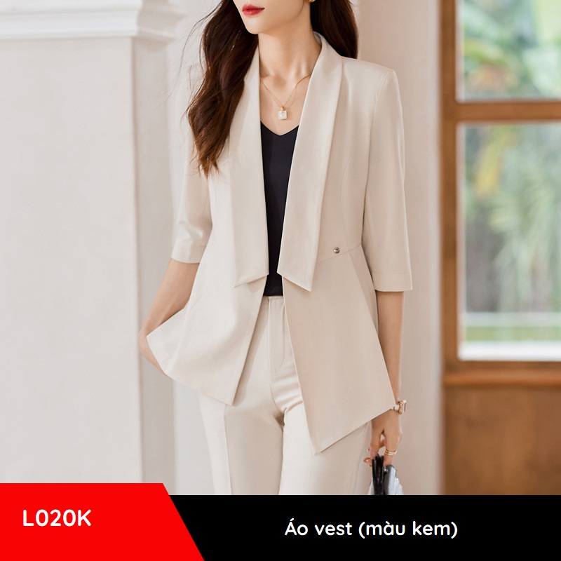 Lịch sử giá Set vest nữ công sở áo vest tay dài chân váy bút chì thời trang  thiết kế cao cấp Q017 cập nhật 3/2024 - Mua Thông Minh